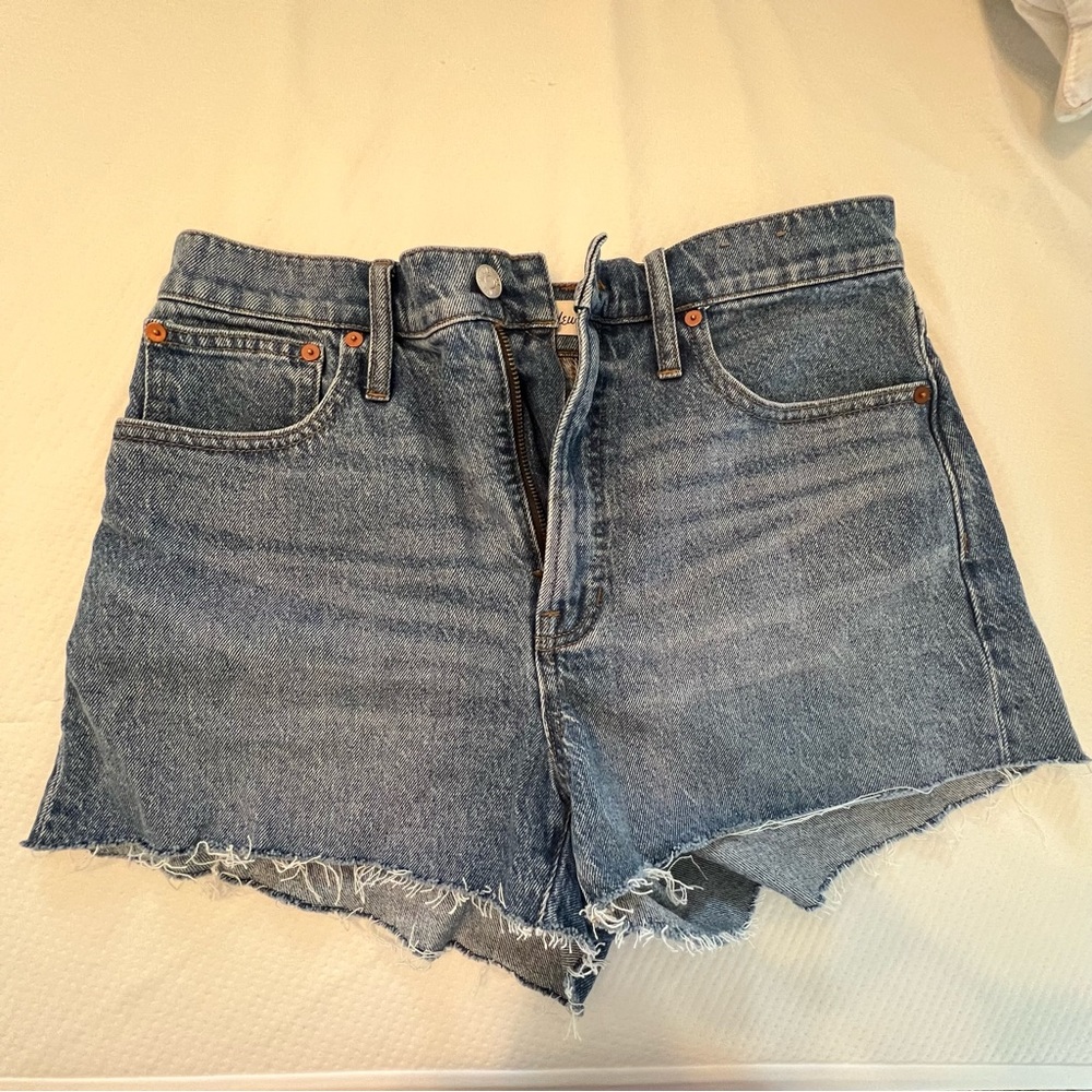 Madewell Blue Jean Shorts
